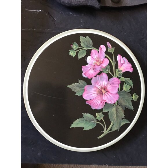 Vtg 1980's Pimpernel Set Of 6 Round Placemats & Coasters With One Trivet - Picture 3 of 10